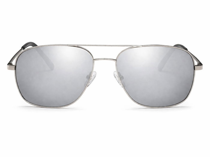 Aedoll Mirror – Ochelari de soare unisex cu ramă argintie [1]