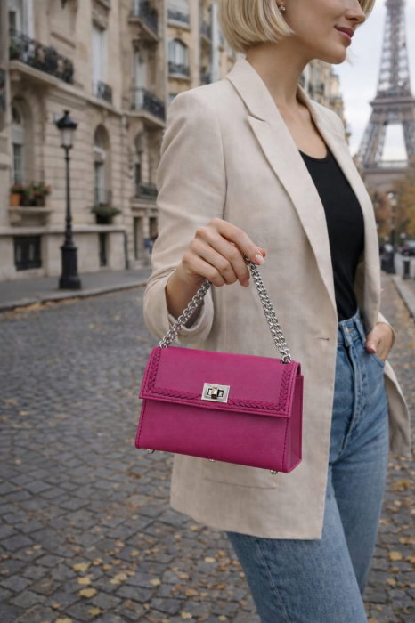 Geanta Aleyna Touch – Fuchsia Elegance [2]