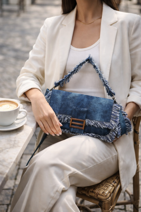 Geanta Casual de Blug Denim Rebel Blue [3]