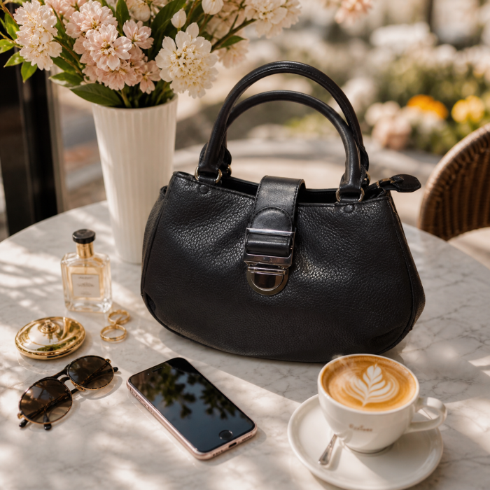 Geanta Piele Eco Iris Black [2]