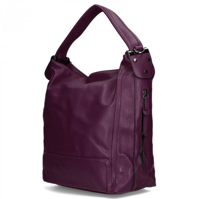 Geanta de Piele Ecologică Purple Grace [3]
