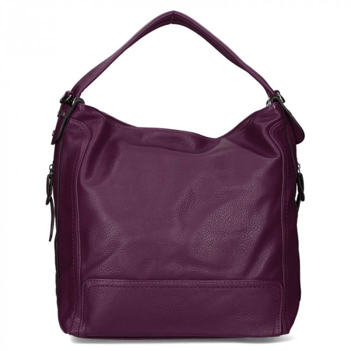 Geanta de Piele Ecologică Purple Grace [4]