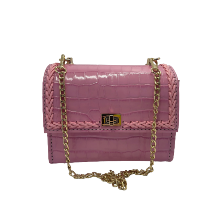 Geanta de umar Piele Mini Pink Mary [6]