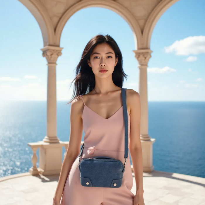 Geanta Denim Casual Crossbody [8]