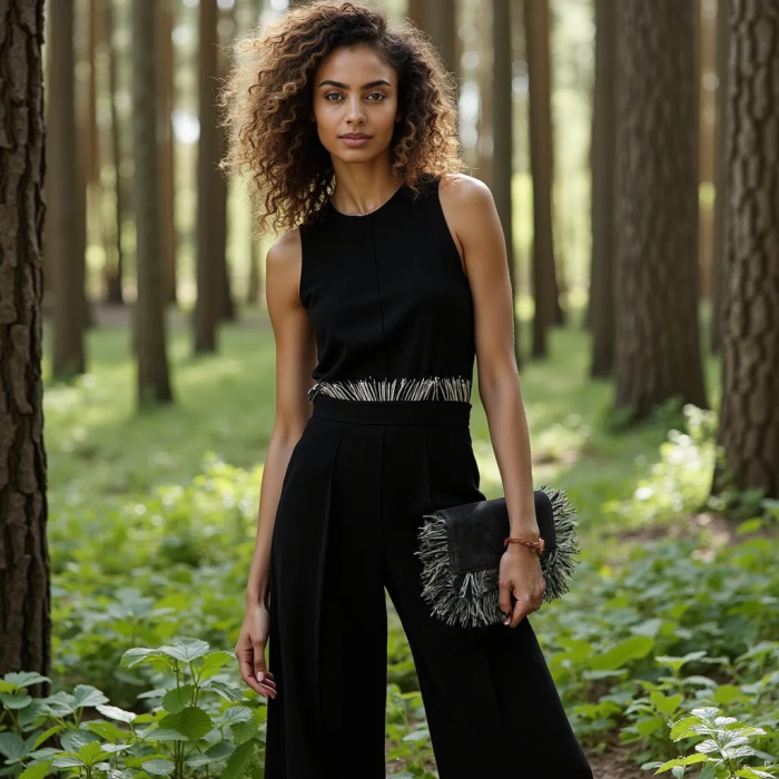 Geanta Casual de Blug Denim Rebel Black [4]