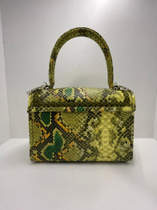 Geanta Dama Handmade Snake Verde [8]