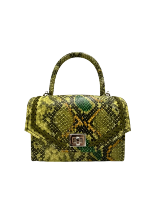 Geanta Dama Handmade Snake Verde [1]