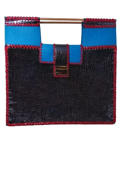 Geanta de Laptop Piele Blue Team [4]
