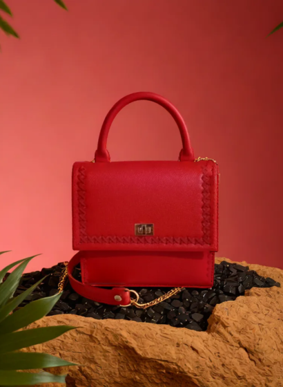 Geanta Piele Olga Red Style [2]