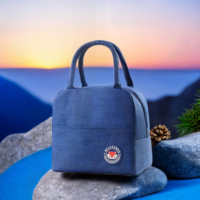 Geanta picnic denim albastru [4]