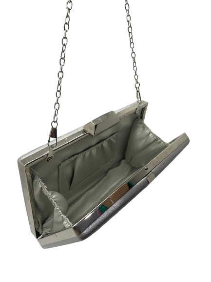 Geanta tip Clutch Silver [4]