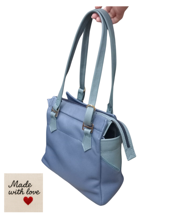 Geanta Titi Valenti Blue Harmony handmade [4]