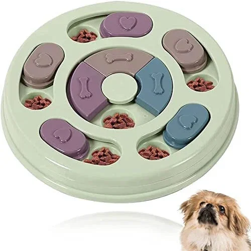 Jucarie Hranitoare Interactiva pentru Caini – Puzzle Multicolor [1]