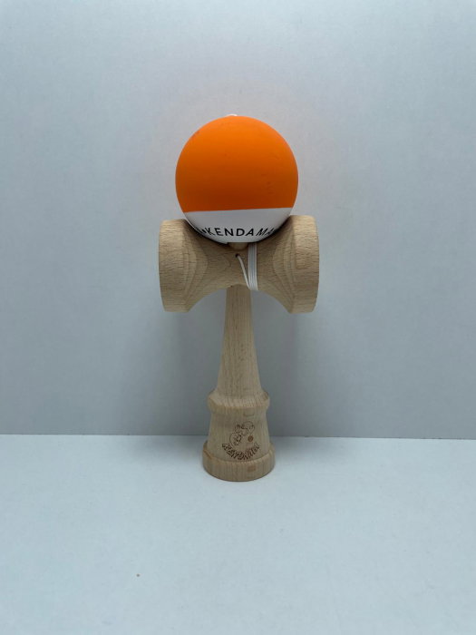 Kendama V3 Balance Hole, Portocaliu 18 cm [2]
