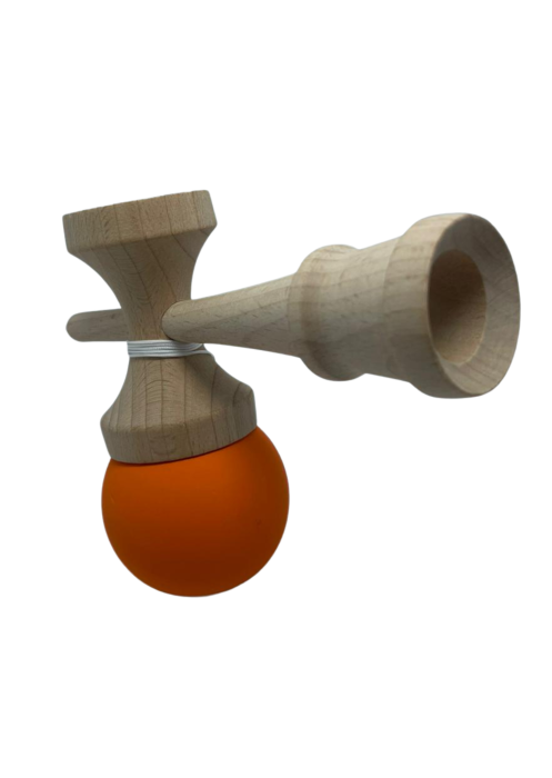 Kendama V3 Balance Hole, Portocaliu 18 cm [1]