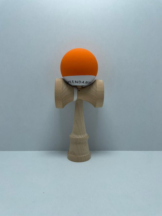 Kendama V3 Balance Hole, Portocaliu 18 cm [5]