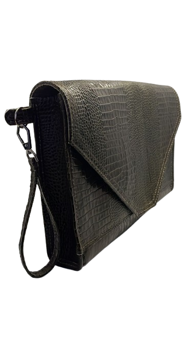 Plic de Dama Casual Emilia Croco Brown [6]