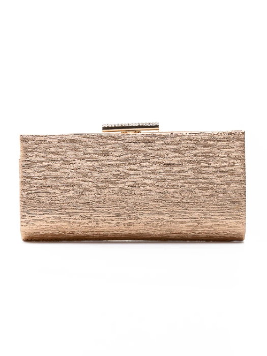 Plic de ocazie champagne cu strasuri argintii, 25 cm [5]