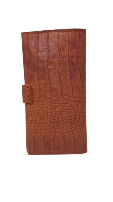 Portofel de Piele Lady Croco Coniac [6]