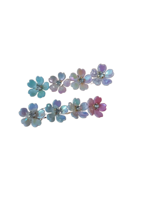 Set Aleyna Clame de Par Tip Floare [4]