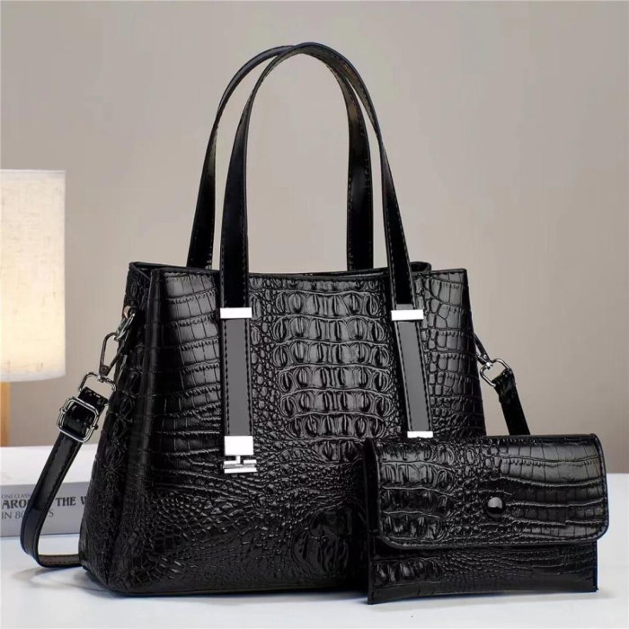 Set Geanta Dama Diana si portofel negru [2]
