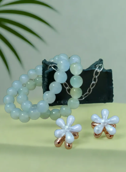 Set Mini Poseta cu Bratara si Mini Clame Perlate [1]