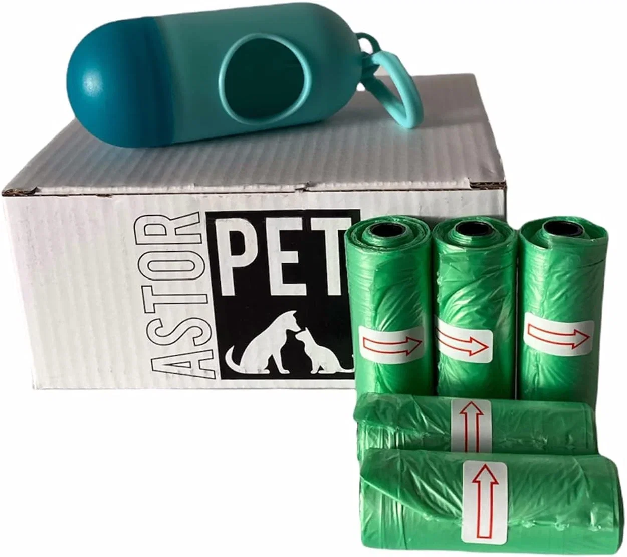 Set Suport + 300 Saci Pentru Resturile Animalelor [2]