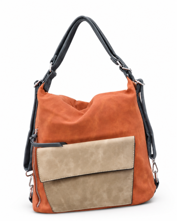 Borsete dama si barbati – organizare si stil - Sunset Camel – Geanta Dama tip Rucsac
