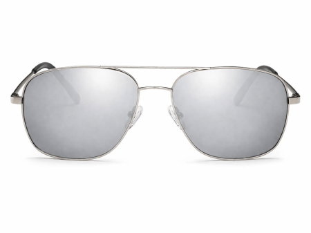 Aedoll Mirror – Ochelari de soare unisex cu ramă argintie