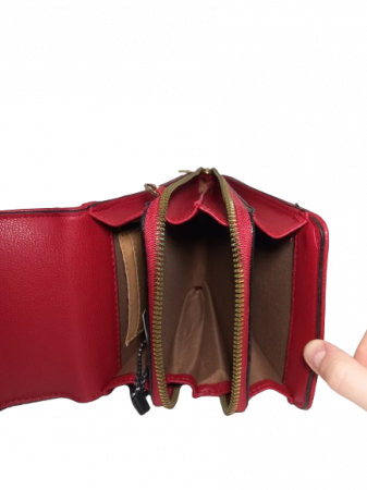Borseta Crossbody Scarlet Rosie din piele ecologica [5]