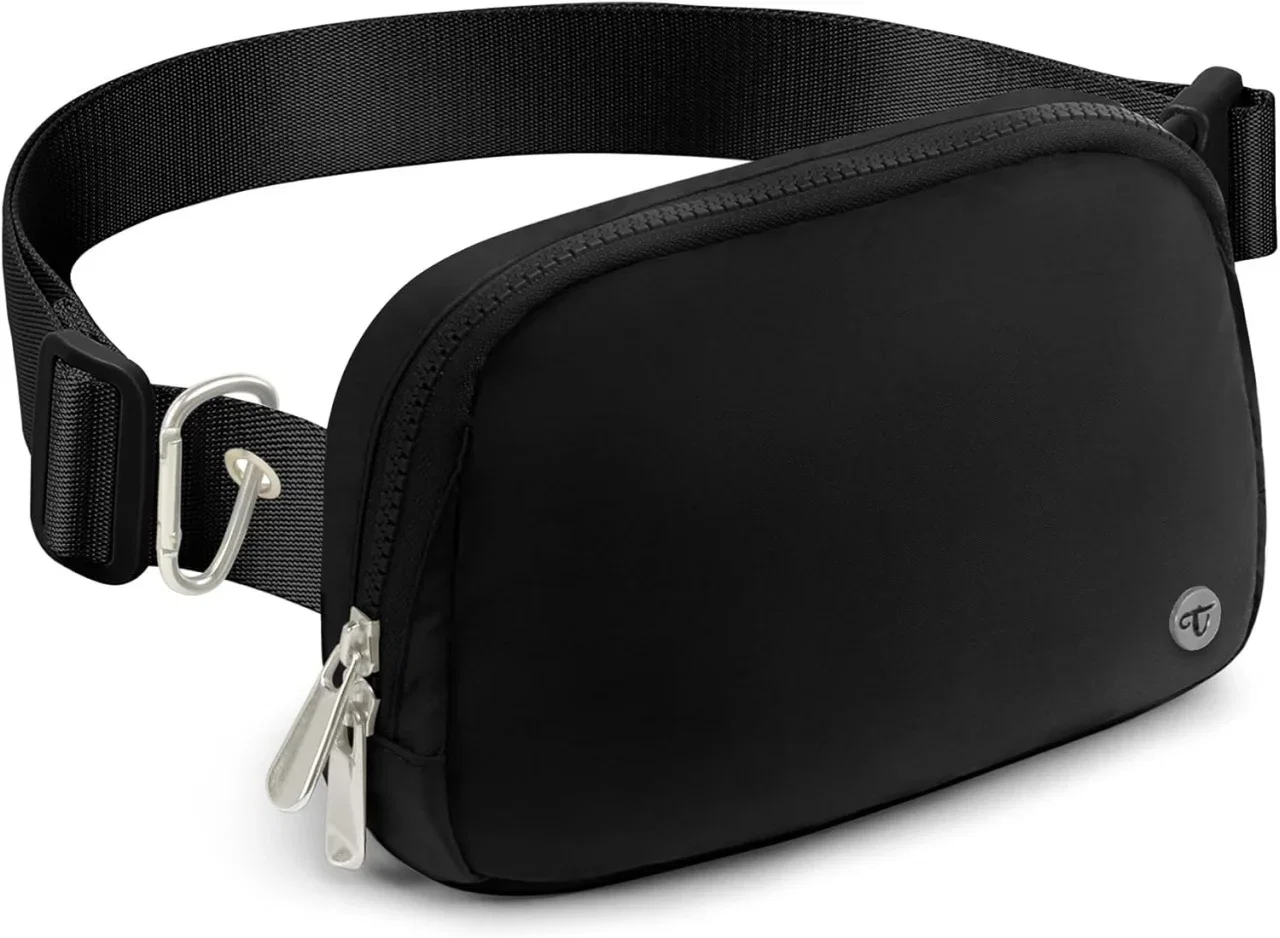 Borseta Unisex Neagra – Compacta