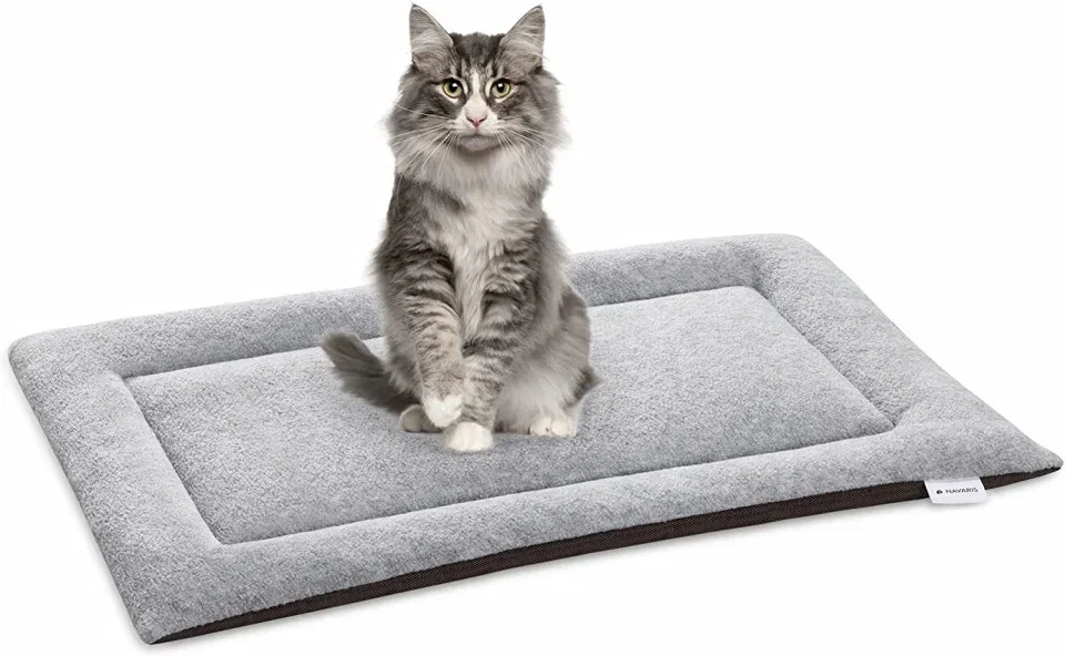 Covoras pentru Animale de Companie – Gri, Poliester Moale [5]