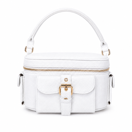 Genti dama sub 200 lei – elegante si incapatoare - geanta dama alba Muse White