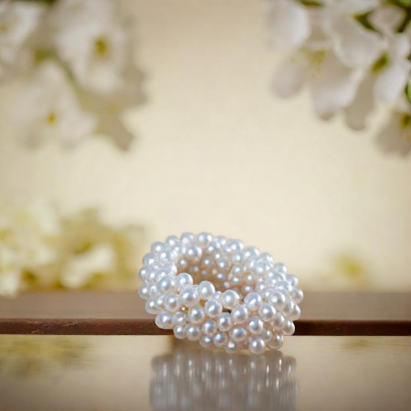 Elastic de par perlat Amelia [0]