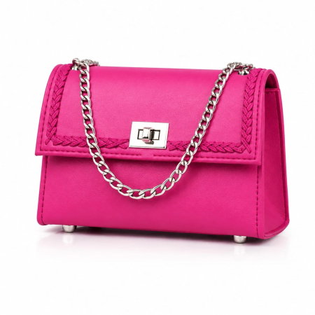 Genti Titi Valenti - Geanta Aleyna Touch – Fuchsia Elegance