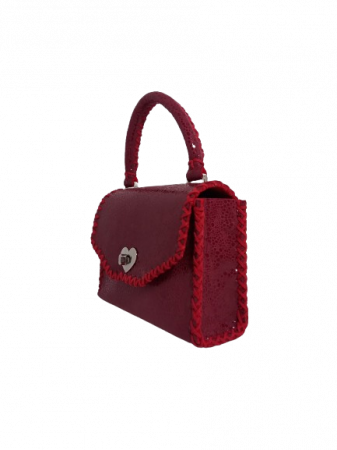 Geanta Casual de Mana Handmade Cool Valentine si Plic de Dama Cadou [3]