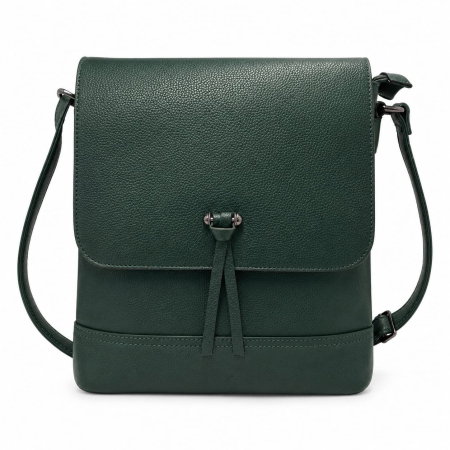 Geanta de Piele Ecologica Black Harmoni