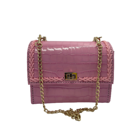 Geanta de umar Piele Mini Pink Mary [5]