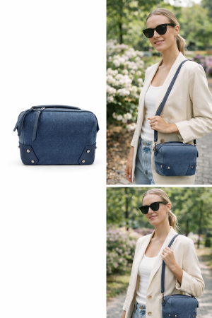 Geanta Denim Casual Crossbody [1]