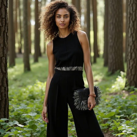 Geanta Casual de Blug Denim Rebel Black [3]