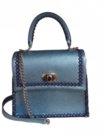 Geanta Piele Blue Ceyda