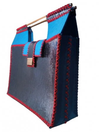 Geanta de Laptop Piele Blue Team [6]