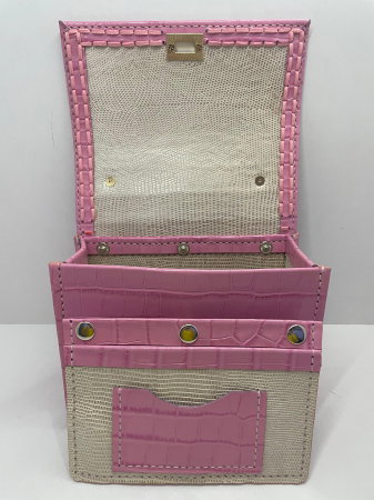 Geanta de umar Piele Mini Pink Mary [3]