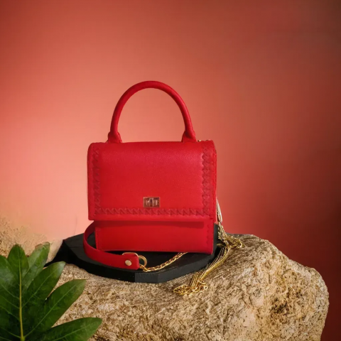 Geanta Piele Olga Red Style [3]