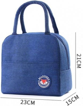 Geanta picnic denim albastru [4]