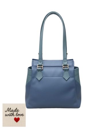 Geanta Titi Valenti Blue Harmony handmade [2]