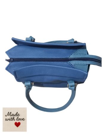 Geanta Titi Valenti Blue Harmony handmade [4]