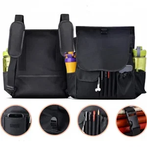 Organizator auto negru multifuncțional 44x14x30 cm – vedere frontală [1]
