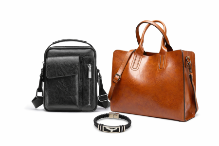 Accesorii - Pachet Trio Titi Valenti – Geanta dama, Borseta barbati si Bratara