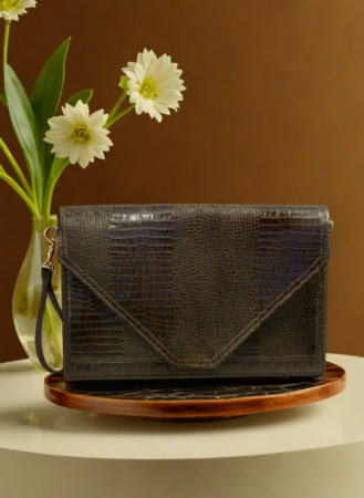 Plic de Dama Casual Emilia Croco Brown [3]